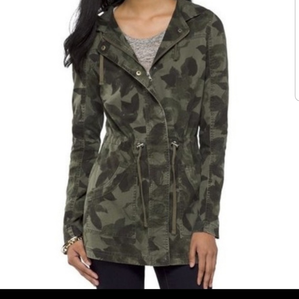 COPY - Mossimo Floral Camo Utility Jacket